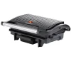 Monzana Kontaktgrill Antihaftbeschichtete Grillplatten Herausnehmbare Auffangschale Cool-Touch-Griff 1500 W Panini Toaster Grill Sandwichmaker Schwarz