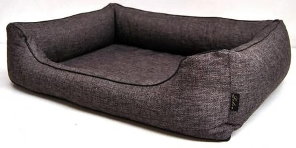 Lebon Hundebett Lino - Grau 80x60cm 1 Lebon Hundebett Lino - Grau 80x60cm
