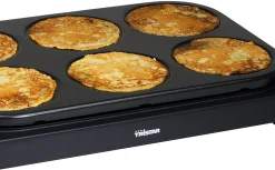 Tristar Haushaltsgeräte Tristar BP 2827 Tisch-Kochplatte Wok-Set Mit 6 Pfannen Und Backform Für Pfannkuchen -Garten- & Gewächshäuser Geschäft a386d865d82fda0e45b4516cf53c265d