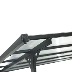 Westmann Aluminium Terassenüberdachung Mit Doppelstegplatten "Bruce" Schwarz 556 X 300 X 225-270 Cm (L X B X H) -Garten- & Gewächshäuser Geschäft a38df8fef693750d9412cf1dfd252bf0