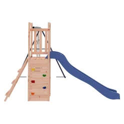 VidaXL Spielturm Mit Rutsche Schaukel Kletterwand Massivholz Douglasie -Garten- & Gewächshäuser Geschäft a3facac4e305332412799e911c611b01