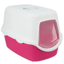 TRIXIE Heimtierbedarf Trixie Katzentoilette Vico - Pink/weiß