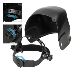 ECD Germany Automatik SchWeißhelm Mit 2 Sensoren - Größes Sichtfeld - UV/IR-Schutz - Variable Abdunklung: DIN 9-13 - Für Alle Gängigen SchWeißtechniken - Solar SchWeißmaske SchWeißschild SchWeißschirm -Garten- & Gewächshäuser Geschäft a43127538c4f6d92dfc77f8151244485