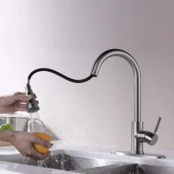 PMS Wasserhahn Küche Mit 2 Strahlarten Küchenarmatur Ausziehbar Spültischarmatur Mischbatterie Armatur 9 PMS Wasserhahn Küche Mit 2 Strahlarten Küchenarmatur Ausziehbar Spültischarmatur Mischbatterie Armatur -Garten- & Gewächshäuser Geschäft a4351293529840b2ef166dcf7e98c3b4