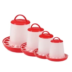 Mucola Futterspender Tränke Futterautomat 3KG Kunststoff Geflügel Hühner Enten Spender Futtersäule Futtersilo -Garten- & Gewächshäuser Geschäft a4f825a919a2aa121b6b5a42580de82d