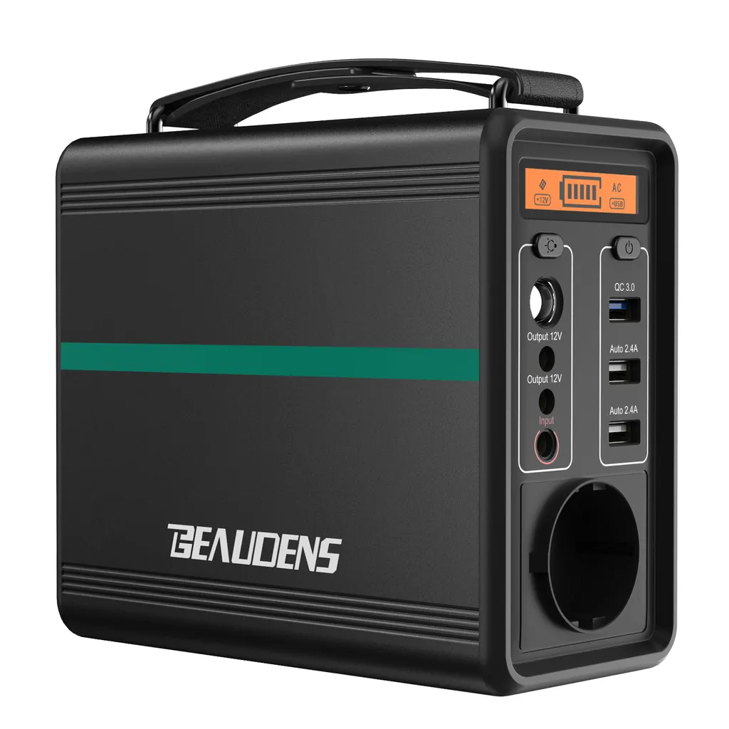 BEAUDENS 150W Tragbare Power Station 166Wh/52000mAh Solar Generator Solargenerator Stromerzeuger Mit 100W Solarpanels Solaranlagen Solarladegerät Solarzelle Solarbox Akku Ladegerät Powerbank Typ-C/USB Für Notstrom/Camping/Wohnmobile/zu Hause/ Reise CPAP Emergency 2 BEAUDENS 150W Tragbare Power Station 166Wh/52000mAh Solar Generator Solargenerator Stromerzeuger Mit 100W Solarpanels Solaranlagen Solarladegerät Solarzelle Solarbox Akku Ladegerät Powerbank Typ-C/USB Für Notstrom/Camping/Wohnmobile/zu Hause/ Reise CPAP Emergency – Bild 2