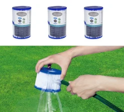 Flowclear Bestway Lay-Z-Spa 6er Pack 60311 Filterkartusche Gr.6 VI Whirlpool Ersetzt 58323