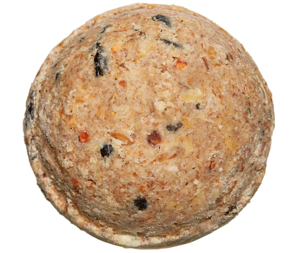 Dehner Natura Wildvogelfutter, Große Meisenknödel, Ohne Netz, 100 Stück Je 100 Gramm (10 Kg) 3 Dehner Natura Wildvogelfutter, Große Meisenknödel, Ohne Netz, 100 Stück Je 100 Gramm (10 Kg) – Bild 3