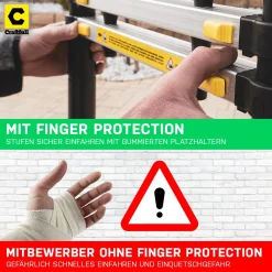 Craftfull Alu Teleskopleiter - Anlege - Leiter - Aluleiter - Stehleiter - Mehrzweckleiter - (3.2 Meter) 10 Craftfull Alu Teleskopleiter - Anlege - Leiter - Aluleiter - Stehleiter - Mehrzweckleiter - (3.2 Meter) -Garten- & Gewächshäuser Geschäft a5cddb920e4c28d70edbab3487abd7db