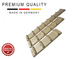 Clamaro Hühnerleiter Treppe Kaninchen Leiter Kleintier Holzrampe , Treppe:75cm Treppe