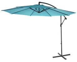 Mendler Ampelschirm Terni, Sonnenschirm Sonnenschutz, Ø 3m Neigbar, Polyester/Stahl 11kg Türkis-blau Ohne Ständer 13 Mendler Ampelschirm Terni, Sonnenschirm Sonnenschutz, Ø 3m Neigbar, Polyester/Stahl 11kg Türkis-blau Ohne Ständer -Garten- & Gewächshäuser Geschäft a5d77197b89df9c4f197d44e6fd919d3