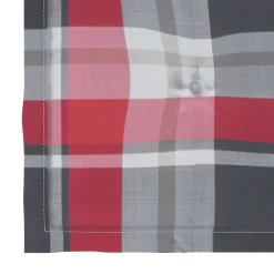 VidaXL Gartenstuhl-Kissen 4 Stk. Rot Karomuster 50x50x3 Cm Stoff -Garten- & Gewächshäuser Geschäft a5edd1c270535946d4063438fa457d5b