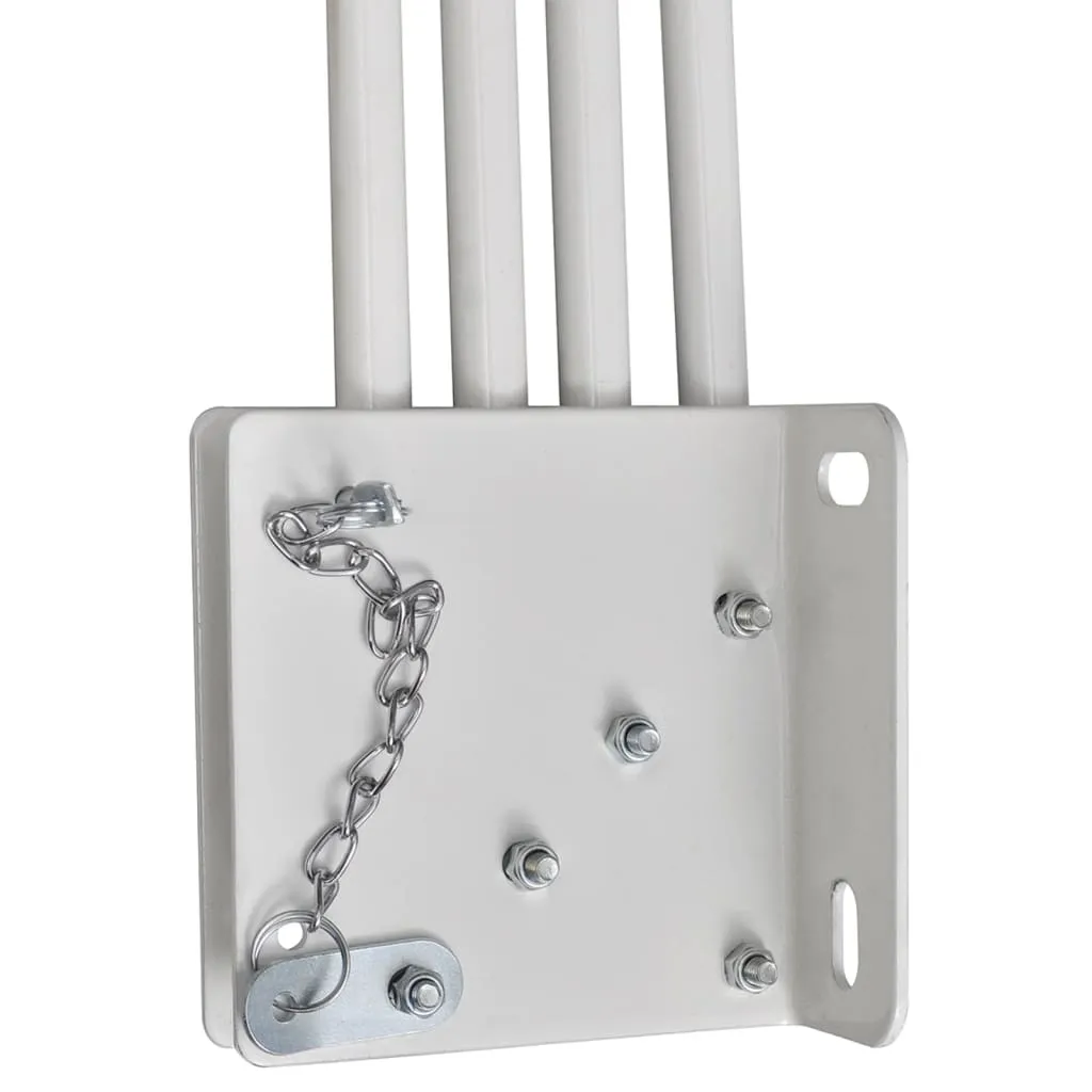 VidaXL Faltbarer Balkonfächer Creme 140×140 Cm 7 VidaXL Faltbarer Balkonfächer Creme 140×140 Cm – Bild 7