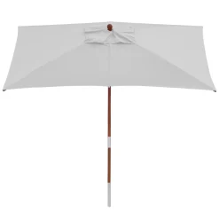 Anndora Sonnenschirm 2,5x1,5m EckigKnickbar Hellgrau - Hellgrau -Garten- & Gewächshäuser Geschäft a60e7460808de27d8ddcd48069bb1770