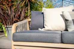 Garden Impressions Santos Lounge Set 4-teilig Akazienholz White Washed - Polster Anthrazit -Garten- & Gewächshäuser Geschäft a61d08863c655d71826af519dd122e4e