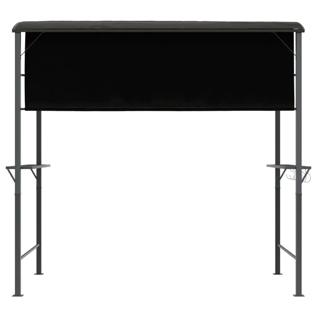 VidaXL Pavillon Mit Dach 220x110x200 Cm Anthrazit 5 VidaXL Pavillon Mit Dach 220x110x200 Cm Anthrazit – Bild 5