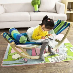 SoBuy Kinderhängematte Mit Sicherheitsstopper Hängematte Schaukel Für Kinder KMB16-J -Garten- & Gewächshäuser Geschäft a6492cb5250b54c47e373749dd972d4d