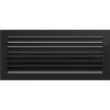Kratki Lüftungsgitter FRESH 17x37 Schwarz