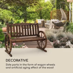 Blumfeldt Murnau Gartenbank Aus Echtholz - Dekorative Bank , Flammenbehandelt: Flame Shielding Treatment , Künstlicher Alterungseffekt , Einfacher Zusammenbau , Komplett Aus Tannenholz , Braun 12 Blumfeldt Murnau Gartenbank Aus Echtholz - Dekorative Bank , Flammenbehandelt: Flame Shielding Treatment , Künstlicher Alterungseffekt , Einfacher Zusammenbau , Komplett Aus Tannenholz , Braun -Garten- & Gewächshäuser Geschäft a6b63cc42ff384b2e99961e8c4bede15