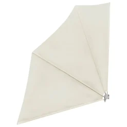 VidaXL Faltbarer Balkonfächer Creme 140×140 Cm