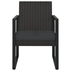VidaXL 3-tlg. Garten-Lounge-Set Mit Kissen Schwarz Poly Rattan -Garten- & Gewächshäuser Geschäft a6d2fe8062fdd663a2db3fc8a05c5894