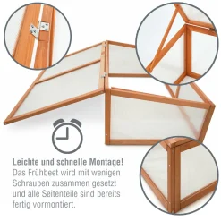 Zooprinz Frühbeet Holz Sorgt Für Frische Kräuter Jungpflanzen Für Den Eigenen Kräutergarten Und Blumengarten Ziehen 18 Zooprinz Frühbeet Holz Sorgt Für Frische Kräuter Jungpflanzen Für Den Eigenen Kräutergarten Und Blumengarten Ziehen -Garten- & Gewächshäuser Geschäft a6f952fadab75c87d4ae61dd8ab10c9c