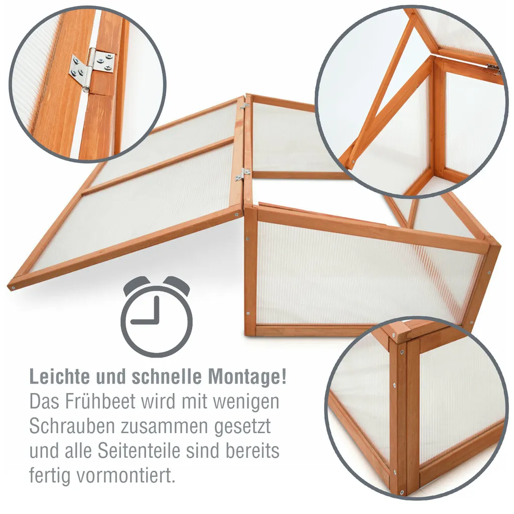 Zooprinz Frühbeet Holz Sorgt Für Frische Kräuter Jungpflanzen Für Den Eigenen Kräutergarten Und Blumengarten Ziehen 9 Zooprinz Frühbeet Holz Sorgt Für Frische Kräuter Jungpflanzen Für Den Eigenen Kräutergarten Und Blumengarten Ziehen – Bild 9