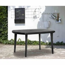 ALLIBERT By KETER Allibert Elise Tisch Graphite; 221063 -Garten- & Gewächshäuser Geschäft a726839ef93ddd6e6ef7dbb1338ad56e