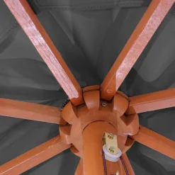 Mendler Sonnenschirm Florida, Gartenschirm Marktschirm, Ø 3,5m Polyester/Holz 7kg Anthrazit 12 Mendler Sonnenschirm Florida, Gartenschirm Marktschirm, Ø 3,5m Polyester/Holz 7kg Anthrazit -Garten- & Gewächshäuser Geschäft a72e9fa4fe244236fb3d7fb0f1371ef0