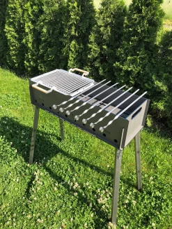 TF-Metalldesign Schaschlik Grill, Mangal Aus 4 Mm Stahl (ST37) Zerlegbar XXL 11 TF-Metalldesign Schaschlik Grill, Mangal Aus 4 Mm Stahl (ST37) Zerlegbar XXL -Garten- & Gewächshäuser Geschäft a762890d592b47b28000a42fdbd45531