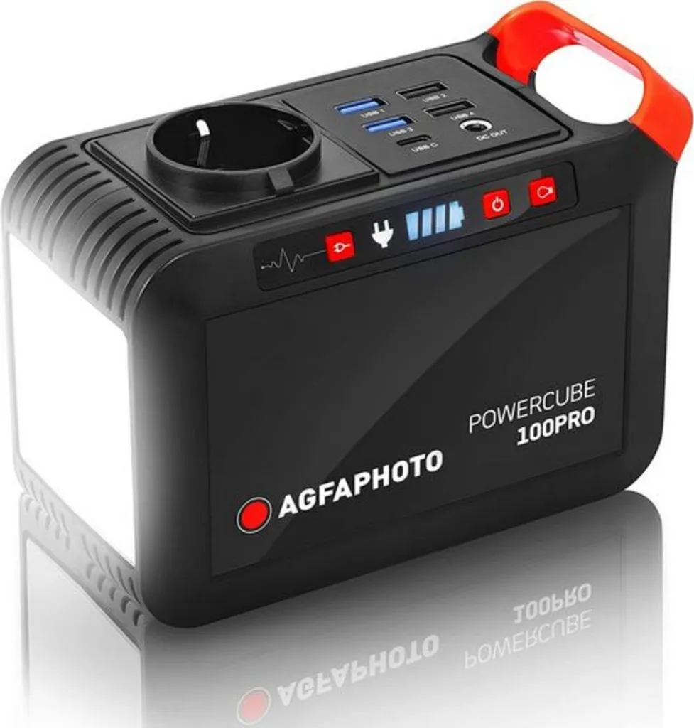 AGFAPHOTO Powercube 100 Pro Powerstation 2 AGFAPHOTO Powercube 100 Pro Powerstation – Bild 2