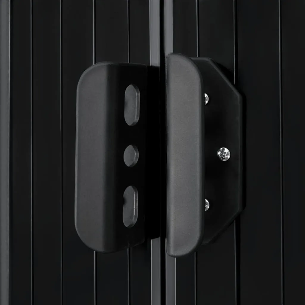 VidaXL Gartenschuppen Anthrazit Stahl 7 VidaXL Gartenschuppen Anthrazit Stahl – Bild 7