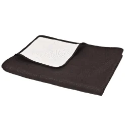 VidaXL Zweiseitige Tagesdecke Gesteppt 220 X 240 Cm Creme Und Braun -Garten- & Gewächshäuser Geschäft a7afd0d1dcd8895616b4777acaae957a