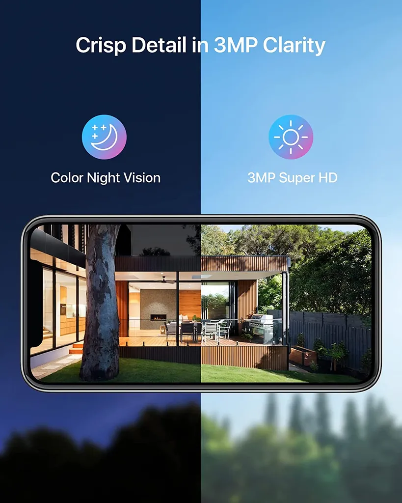 ZOSI 3MP WLAN Überwachungskamera Set, 8CH H.265+ NVR Und 8X 3MP Kamera Mit 1TB Festplatte, Bewegungserkennung, 24M IR Nachtsicht, Aufnahme 24/7 2 ZOSI 3MP WLAN Überwachungskamera Set, 8CH H.265+ NVR Und 8X 3MP Kamera Mit 1TB Festplatte, Bewegungserkennung, 24M IR Nachtsicht, Aufnahme 24/7 – Bild 2