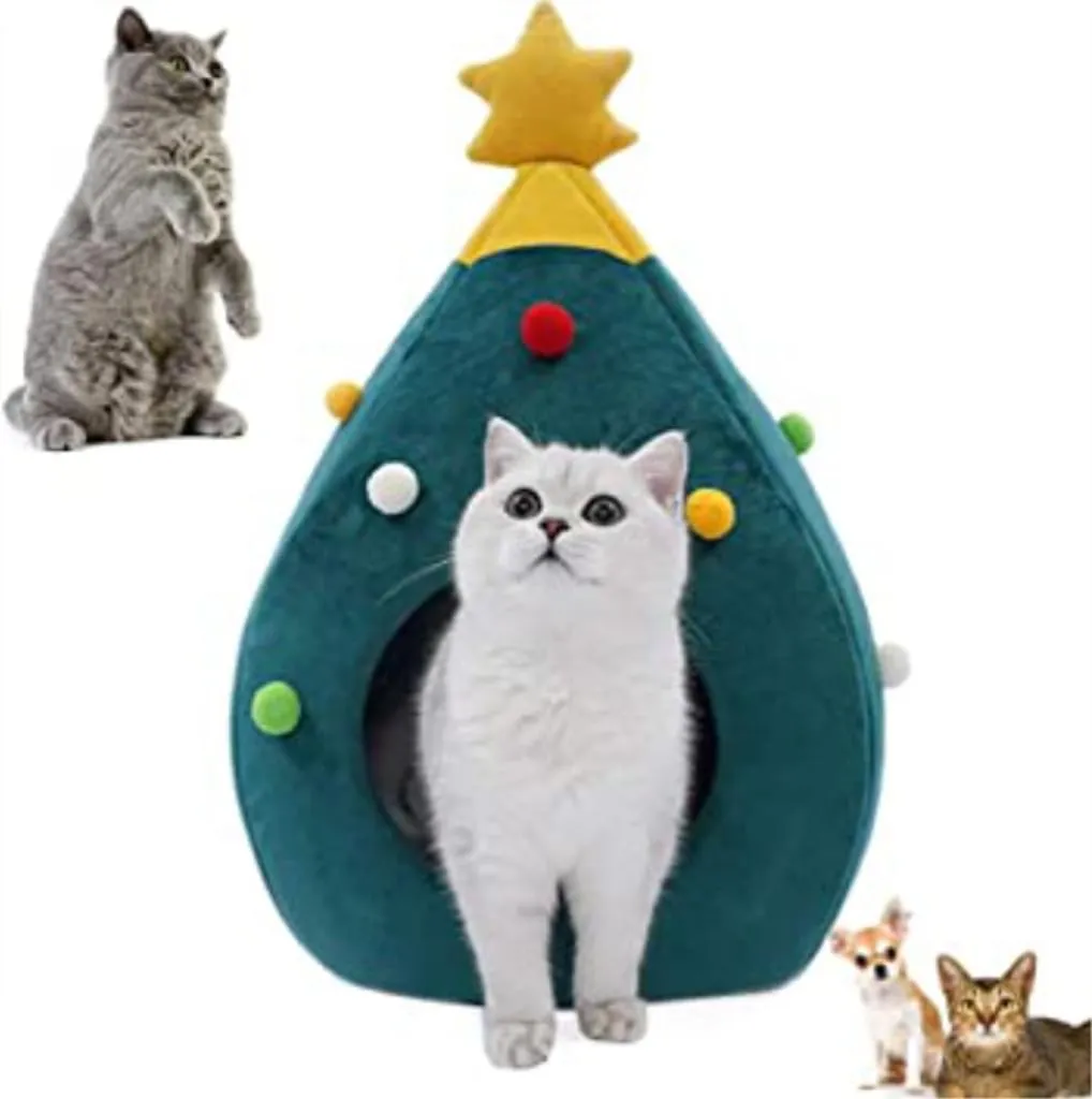 Mmgoqqt Katzenbett Waschbar Weihnachten Hundebetten Haustierbett Hundesofa Katzensofa Schlafplatz Für Katzen Hunde Mat 1 Mmgoqqt Katzenbett Waschbar Weihnachten Hundebetten Haustierbett Hundesofa Katzensofa Schlafplatz Für Katzen Hunde Mat