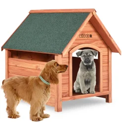 Deuba Cadoca Hundehütte FSC®-zertifiziertes Massivholz 82x72x85cm Dachluke Spitzdach Garten Hundehaus Tierhaus Wetterfest 26 Deuba Cadoca Hundehütte FSC®-zertifiziertes Massivholz 82x72x85cm Dachluke Spitzdach Garten Hundehaus Tierhaus Wetterfest -Garten- & Gewächshäuser Geschäft a7d995e4ec22e84ed6e976583f2c0ca0