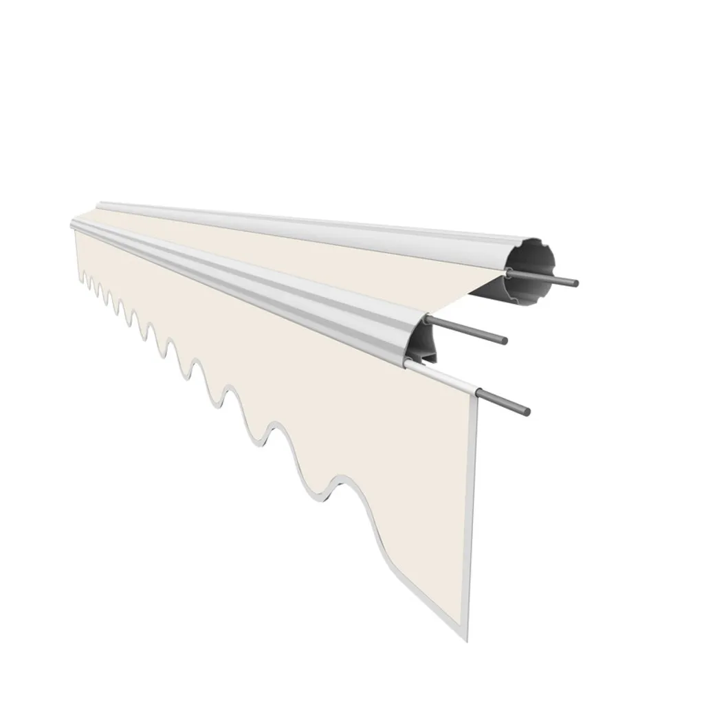 Leudus Markisenstoff Markisenbespannung Zeltstoffe Viele Farben Und Größen Wählbar Mit Volant Fertig Genäht (4.5x3m, SPD001) 1 Leudus Markisenstoff Markisenbespannung Zeltstoffe Viele Farben Und Größen Wählbar Mit Volant Fertig Genäht (4.5x3m, SPD001)