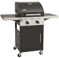 Tepro Gasgrill Keansburg 2 SE, 2-Brenner, Gussrost, Abklappbare Seitenablagen