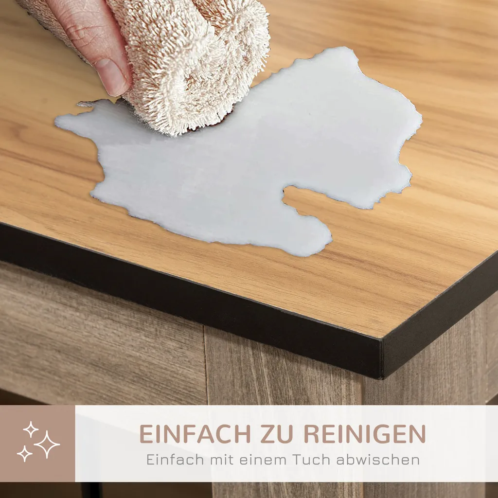 Pawhut Hundekäfig Schrank Haustierkäfig Mit Herausnehmbarem Trennwand Tierkäfig Hundehütte Mit Tischoberfläche Hundebox Innen Spanplatte Dunkelwalnuss+Eiche 120 X 60 X 88,5 Cm 7 Pawhut Hundekäfig Schrank Haustierkäfig Mit Herausnehmbarem Trennwand Tierkäfig Hundehütte Mit Tischoberfläche Hundebox Innen Spanplatte Dunkelwalnuss+Eiche 120 X 60 X 88,5 Cm – Bild 7