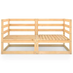VidaXL 2-Sitzer-Gartensofa Kiefer Massivholz -Garten- & Gewächshäuser Geschäft a8e6825fb1efce64373aacdd8783ea6e