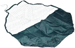 Dobar 8-eckiges Nylon-Schutznetz Für Kleintier-Freigehege, 135 X 135 Cm Große Abdeckung Mit Sonnenschutz, Kantenlänge: Ca. 56 Cm , Grün
