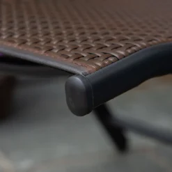 Outsunny Polyrattan Gartenstuhl Klappbar Rückenlehne 7 Stufige Verstellbar Klappstuhl Mit Armlehne Für Garten Balkon Und Terrasse Braun+Schwarz 58 X 71 X 111 Cm -Garten- & Gewächshäuser Geschäft a92473eae5c342aedf1d3b32e22b63a1