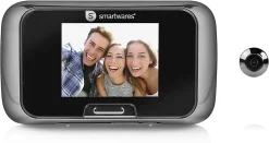 Smartwares Türspion Video-Gegensprechanlage Dunkelgrau Metallic -Garten- & Gewächshäuser Geschäft a971c4b8500d5cfcf4d8ed944e02e1dc