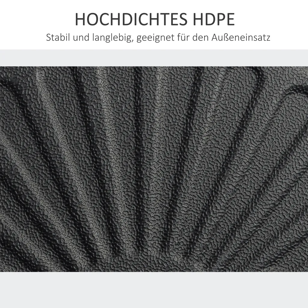 Outsunny Sonnenschirmständer 22 Kg Schirmständer Für Sonnenschirm Schirmstangen 38/48 Mm Sonnenschirmfuß Für Garten Terrasse Balkon Zement Schwarz Ø51 X 12H Cm 6 Outsunny Sonnenschirmständer 22 Kg Schirmständer Für Sonnenschirm Schirmstangen 38/48 Mm Sonnenschirmfuß Für Garten Terrasse Balkon Zement Schwarz Ø51 X 12H Cm – Bild 6