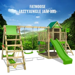 Wickey FATMOOSE Spielturm Klettergerüst JazzyJungle Mit Schaukel SurfSwing & Rutsche, Spielhaus Mit Sandkasten, Leiter & Spiel-Zubehör - Apfelgrün 15 Wickey FATMOOSE Spielturm Klettergerüst JazzyJungle Mit Schaukel SurfSwing & Rutsche, Spielhaus Mit Sandkasten, Leiter & Spiel-Zubehör - Apfelgrün -Garten- & Gewächshäuser Geschäft a99689522a36b1d9f0c26ede5cfdd485 1