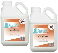 FUTUM 2x5L Motten Spray Motten Mittel Gegen Motten Larven Bekämpfen Abwehr