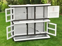 Nanook Hasenstall Frederik - Als Einzelstall Oder System Perfekt Kombinieren -Garten- & Gewächshäuser Geschäft a9ce5393654f69f40a517234c4e2b304