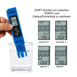 Monzana Wassertester Pool 3 Geräte Set Messgerät PH EC Temp Tester Digital Wasserprüfer Wassertestgerät -Garten- & Gewächshäuser Geschäft a9e1b3838264956ad49b7aa203d07871