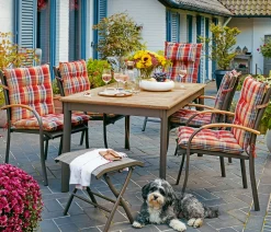 Dehner Auszugstisch Colmar, 152/210 X 89 X 76 Cm, Aluminium/FSC® Teakholz, Natur -Garten- & Gewächshäuser Geschäft a9f4a3210d85a1a6e371a65262067a73