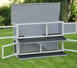 Nanook Kleintierstall Flauschi Grau 122 X 49 X 83 Cm -Garten- & Gewächshäuser Geschäft aa401be496fc5aa6a2d78133b04da599